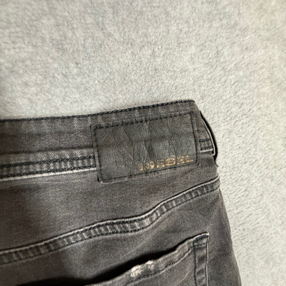 Diesel Sleenker-X Slim Skinny Jeans Mens 33x32 Dark Gray Stretch Denim 069JR - Picture 7 of 16